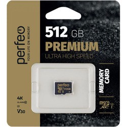 Perfeo Premium microSDXC UHS3 V30 512Gb