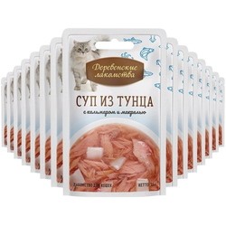 Derevenskie Lakomstva Tuna Soup Squid/Mackerel 0.5 kg