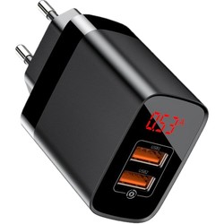 BASEUS Mirror Lake Dual QC Digital Display A+A