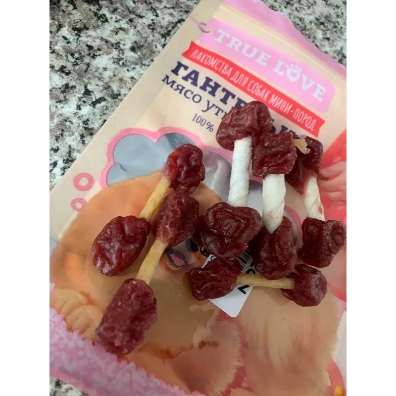 Green Qzin True Love Dumbelles Duck Meat on the Skin 0.05 kg