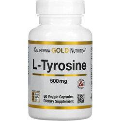 California Gold Nutrition L-Tyrosine 500 mg 60 cap