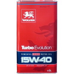 Wolver Turbo Evolution 15W-40 5L