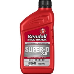 Kendall Super-D XA Liquid Titanium 15W-40 1L
