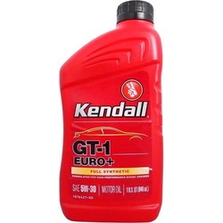 Kendall GT-1 EURO Plus Full Synthetic Motor Oil 5W-30 1L