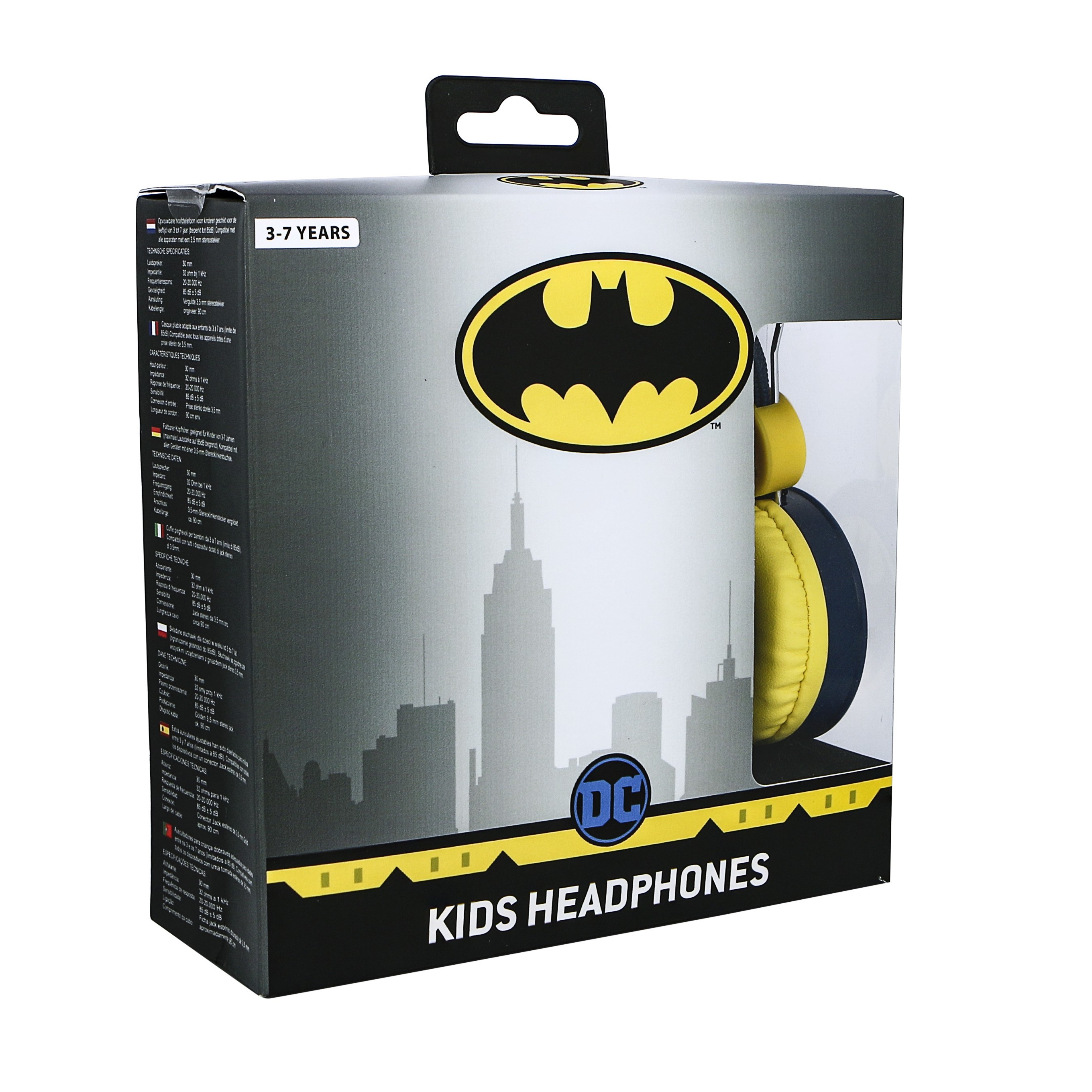 OTL Batman Caped Crusader Blue Kids Core Headphones