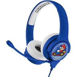 OTL Nintendo Mariokart Blue Kids Interactive Headphones