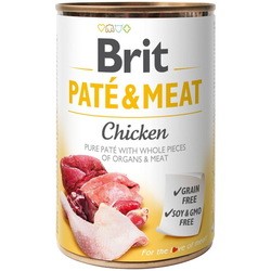 Brit Pate&amp;Meat Chicken 0.4 kg