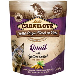 Carnilove Pouch Quail with Yellow Carrot 0.3 kg