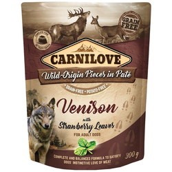 Carnilove Pouch Venison with Stawberry Leaves 0.3 kg