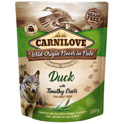 Carnilove Duck with Timothy Grass Pouch 0.3 kg