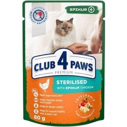 Club 4 Paws Sterilised Pouch 0.9 kg