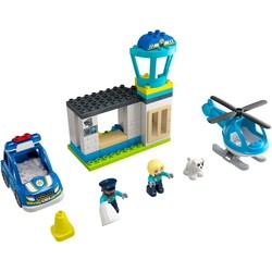 Lego Police Station and Helicopter 10959