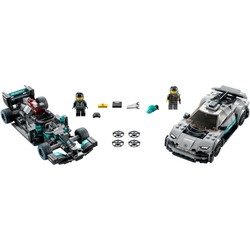 Lego Mercedes-AMG F1 W12 E Performance and Mercedes-AMG Project One 76909