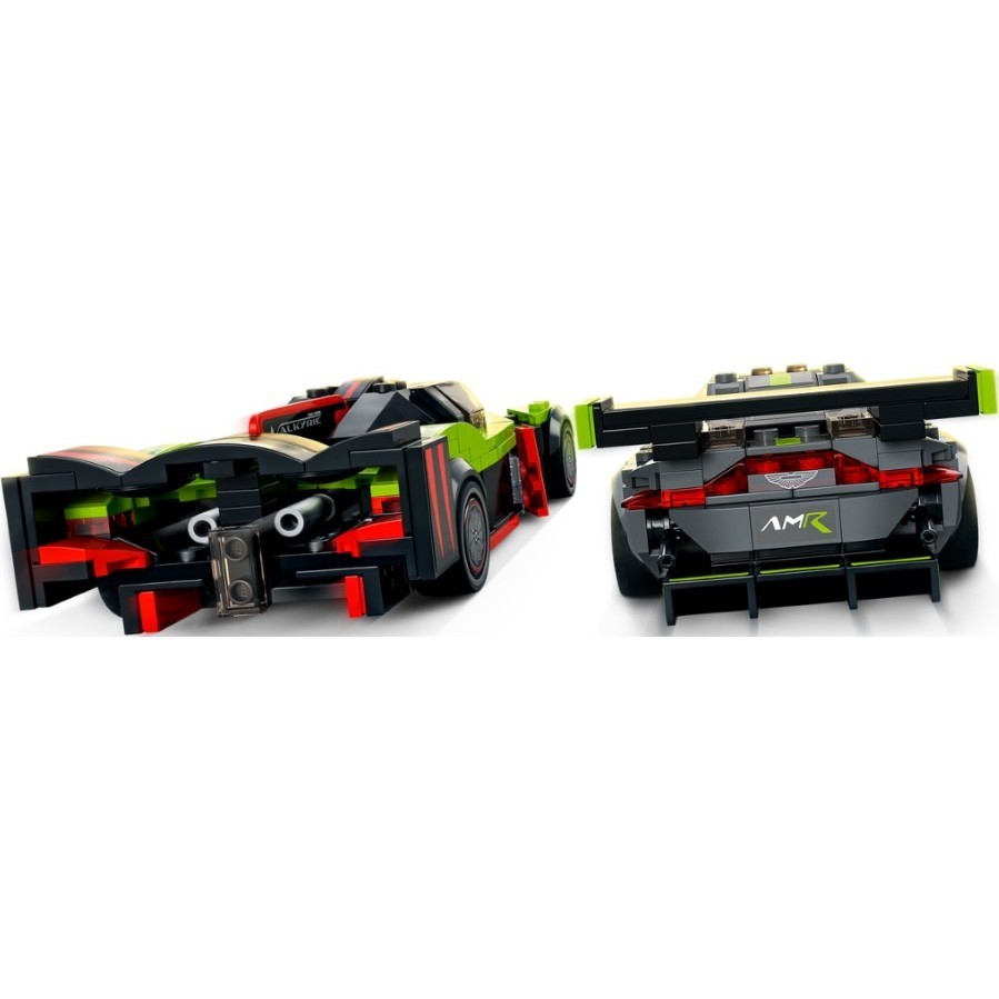Lego Aston Martin Valkyrie AMR Pro and Aston Martin Vantage GT3 76910