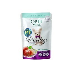Optimeal Privilege Adult Veal/Chicken Pouch 1.02 kg