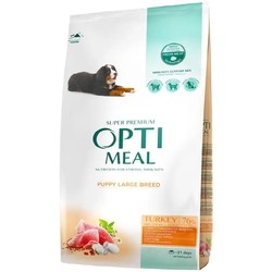 Optimeal Puppy Large Beed Turkey 4 kg