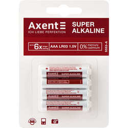 Axent Super Alkaline 4xAAA