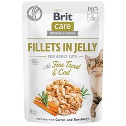 Brit Care Fillets in Jelly with Fine Trout/Cod 0.08 kg