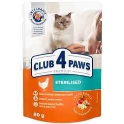 Club 4 Paws Sterilised Chicken Pouch 1.9 kg