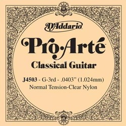 DAddario Single Pro-Arte Nylon 40