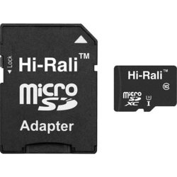 Hi-Rali microSDXC class 10 UHS-I U3 256GB + SD adapter