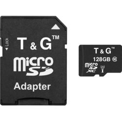 T&amp;G microSDXC class 10 UHS-I U3 256GB + SD adapter
