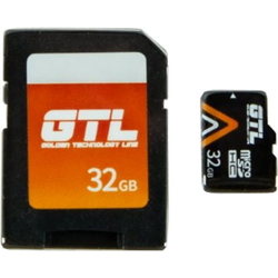 GTL microSDHC class 10 UHS-I 32GB + SD adapter