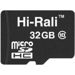 Hi-Rali microSDHC class 10 32GB