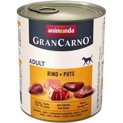 Animonda GranCarno Original Adult Beef/Turkey 0.8 kg