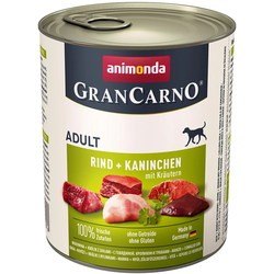 Animonda GranCarno Original Adult Beef/Rabbit 0.8 kg