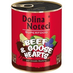Dolina Noteci Superfood Beef/Goose Hearts 0.8 kg