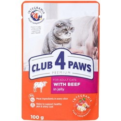 Club 4 Paws Adult Beef in Jelly 2.4 kg