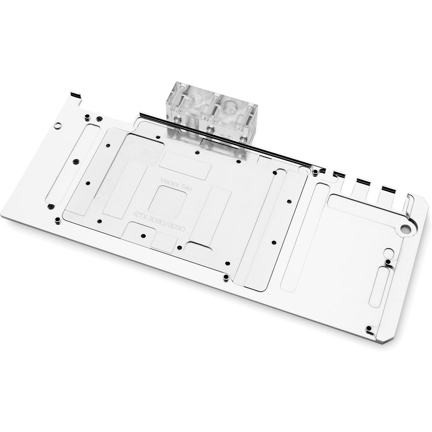 EKWB Quantum Vector TRIO RTX 3080/3090 Active Backplate D-RGB - Plexi