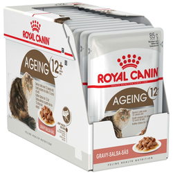 Royal Canin Ageing 12+ Gravy Pouch 12 pcs
