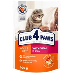 Club 4 Paws Adult Veal in Gravy 2.4 kg