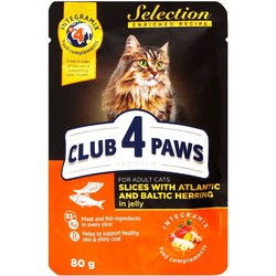 Club 4 Paws Adult Slices with Atlantic and Baltic Herring in Jelly 1.92 kg