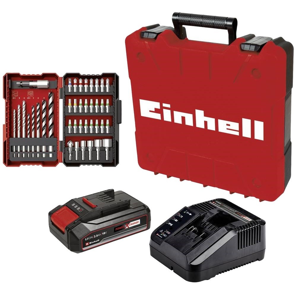 Einhell Expert TE-CD 18/2 Li + 39 (1x2.5 Ah)