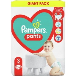 Pampers Pants 3 / 76 pcs