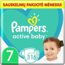 Pampers Active Baby 7 / 116 pcs