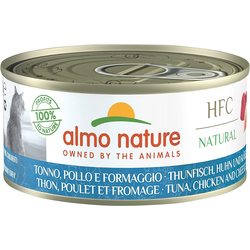 Almo Nature HFC Natural Tuna/Chicken/Cheese 0.42 kg