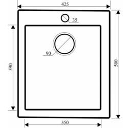 Aquasanita Simplex SQS100 (черный)