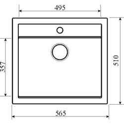 Aquasanita Quadro SQQ100 (черный)