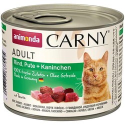 Animonda Adult Carny Beef/Turkey/Rabbit 0.2 kg