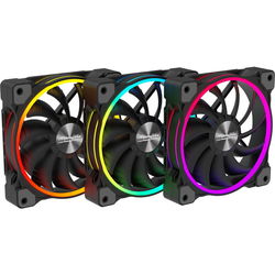 Alpenfohn Wing Boost 3 ARGB High Speed Triple 120mm Black