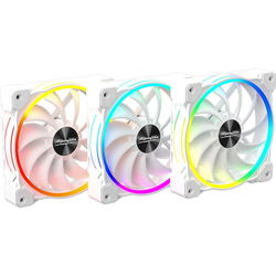 Alpenfohn Wing Boost 3 ARGB High Speed Triple 120mm White