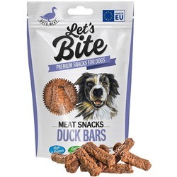 Brit Lets Bite Meat Snacks Duck Bars 0.08 kg
