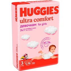 Huggies Ultra Comfort Girl 3 / 78 pcs