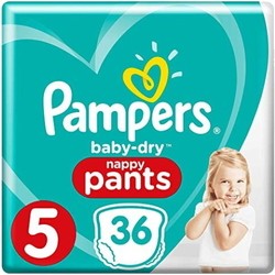 Pampers Pants 5 / 36 pcs