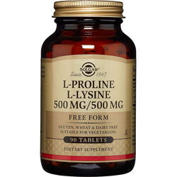 SOLGAR L-Proline/L-Lysine 500/500 mg 90 tab