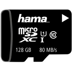 Hama microSDXC Class 10 UHS-I 128Gb